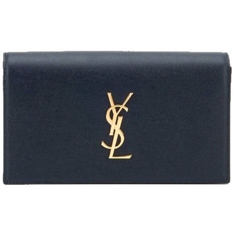 ysl blue clutch|ysl monogram clutch.